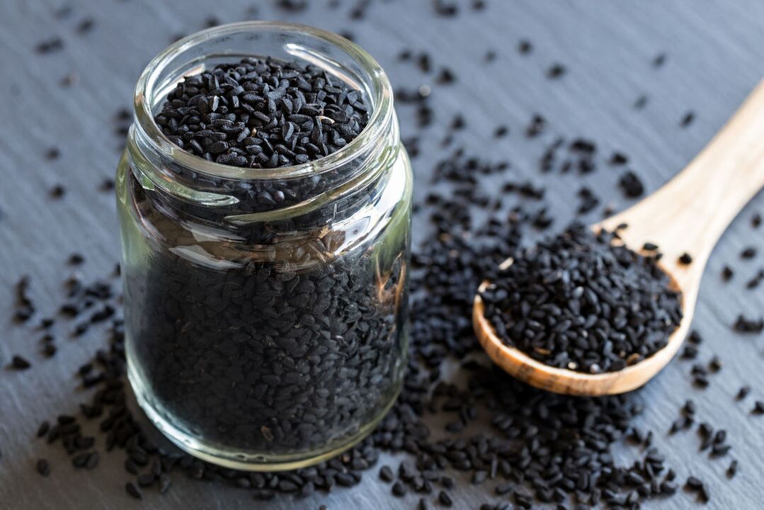 Comiño negro para aumentar a potencia